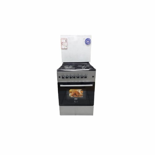 Roch RECK631SBL 60X60 3 Gas + 1 Electric , Electric Oven And Grill Standing Cooker Home