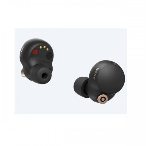 Sony WF-1000XM4 Industry-leading & Water Resistant Noise-Canceling Wireless In-Ear Headphones (Black & Silver)