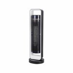 MIKA MH202R Tower Ceramic Heater, 1500W-2200W, With Remote, Black & White By Heaters