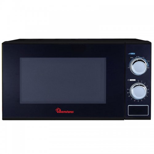 20 LITERS MANUAL MICROWAVE BLACK- RM/358 | Free Delivery | Order Online