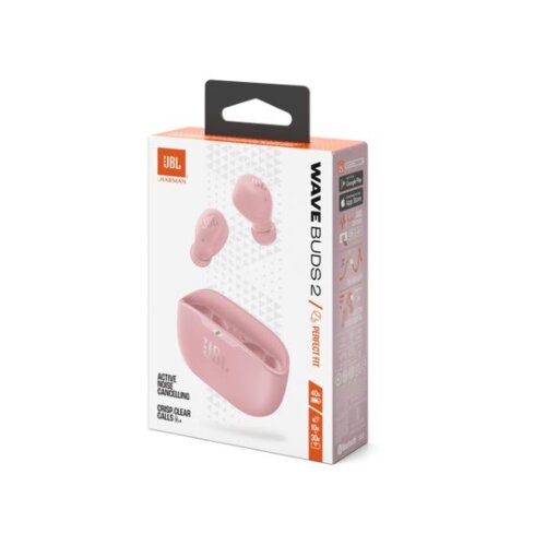 JBL Wave Buds 2 – Pure Bass, Active Noise Cancelling, Water Resistant