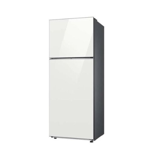 Samsung 415L Bespoke Fridge - RT42CB662112,  Bespoke Clean White Color, Twist Ice Maker