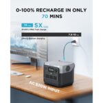 EcoFlow River 2 Pro ZMR620-B-UK Portable Power Station By Ecoflow