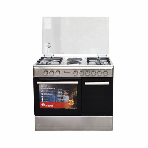 RAMTONS 4GAS + 2 ELECTRIC 90X60 INOX COOKER- RF/498