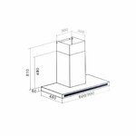 Newmatic H64.6S Kitchen Chimney Hood By Newmatic