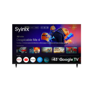 Image for Syinix 43 Inch 43A61H Smart Android Frameless Tv
