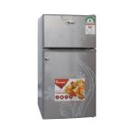 Ramtons 90 LITRES DOUBLE DOOR DIRECT COOL FRIDGE, SILVER- RF/222 By Ramtons