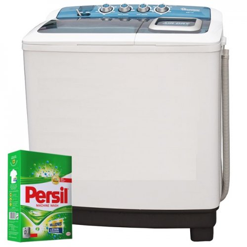 RAMTONS TWIN TUB SEMI AUTOMATIC 10KG/8.5KG WASHER + FREE PERSIL POWDER- RW/116