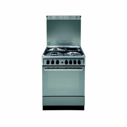 Ariston CX61SN1(X)(EX S)/A6MSH2F (X) 3 Gas + 1 Electric Cooker Stainless Steel