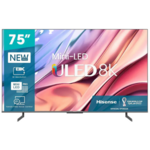 Hisense 75 Inch 8K UHD Smart Android TV U7 Series / 75U80H TV By Hisense
