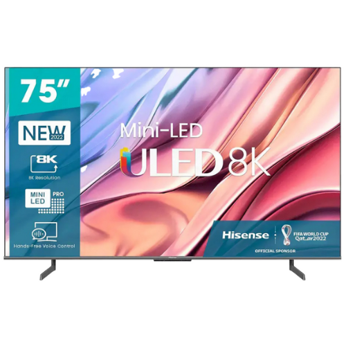 Hisense 75 Inch 8K UHD Smart Android TV U7 Series / 75U80H TV By Hisense