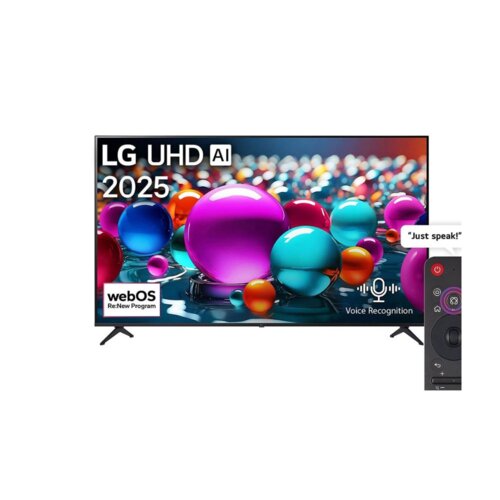 LG 75UA80006 75 Inch 4K UHD Smart TV WebOS 25 AI Processor