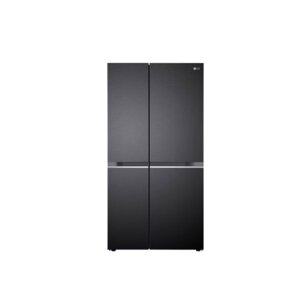 LG 664L Side-by-Side Refrigerator GC-B257KQJW -No Frost, Smart Inverter, Black Steel photo