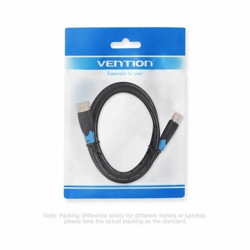 VENTION HDMI CABLE 1METER BLACK - VEN-AACBF
