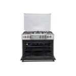 Mika 5-Burner Gas Cooker With Electric Oven White – MST905G2WEF10HI By Mika
