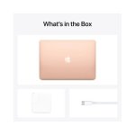 Apple MacBook Air With M1 Chip 8GB RAM 512GB SSD 13.3" Retina Display (Late 2020, GOLD)- MGNE3 LL/A By Apple