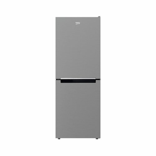 Beko BAD530 UK KE Fridge Freezer 253L (55cm, Pet Inox, No-Frost) – Energy Efficient Bottom Freezer