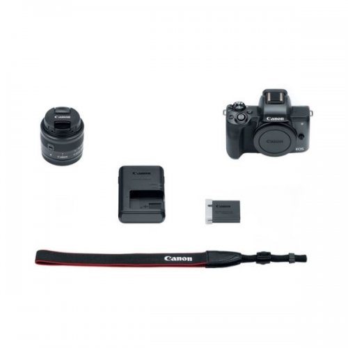 Canon EOS M50 Mirrorless  With EF-M 15-45mm Lens