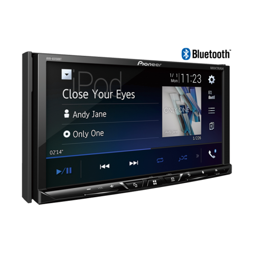 Pioneer AVH-A5150BT Double-Din Car Headunit By Car Radio