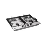 LG 60cm Built-in 4 Burner Gas Cooktop Stainless Steel HU641BBG By LG