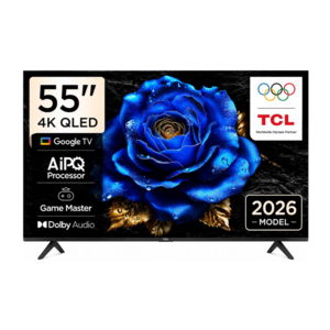 Image for TCL 55 Inch QLED 4K Smart TV With Dolby Atmos And Google TV - 55T6D (2026 Model)