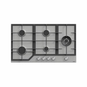 MIKA MGH91502FXW Built-In Gas Hob, 90cm, 5 Gas With WOK, S.S photo