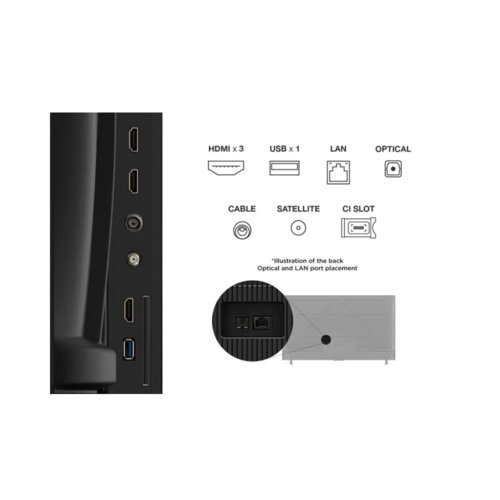 TCL 65 Inch 4K Google Smart TV 65V6D 2026 Model – Google Assistant, Dolby Atmos, HDR