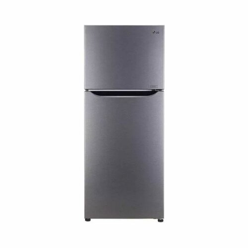 LG GL-C252SLBB Refrigerator, Top Mount Freezer, 234 L - Silver By LG