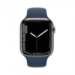 Apple Watch Series 7 (GPS, 45mm, Midnight Blue, & Green) photo