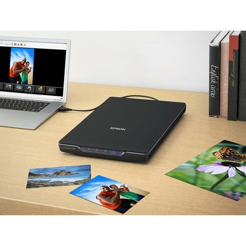 Epson Perfection V19 Color Scanner(Photo & Document Scanner)