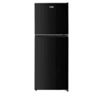 Von VRT-197NRAK Double Door Fridge 197L - Dark Inox By Other
