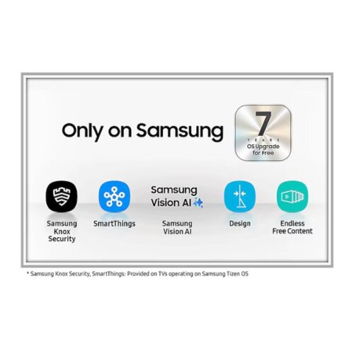 Samsung 75 Inch QLED Smart TV 75Q7F – 4K HDR   (QA75Q7FAAUXKE)