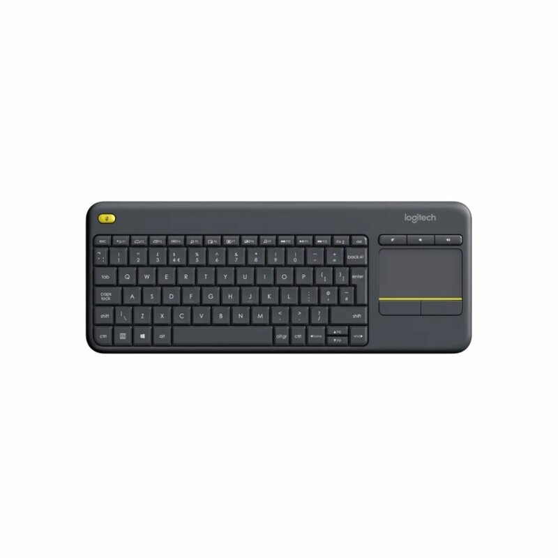 Logitech Wireless Keyboard With TouchPad K400 Plus  - Black by Mouse/keyboards
