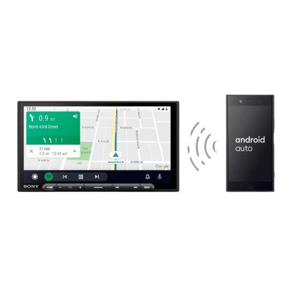 Sony XAV-AX6000 – 6.95 Inch Touchscreen, Wireless CarPlay & Android Auto by Sony — view 2