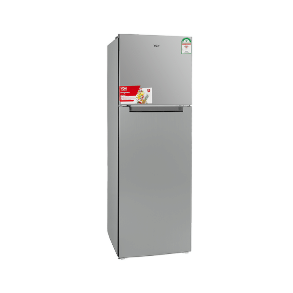 Von VART-36NHS Double Door Fridge 251L - Silver by Other — view 2