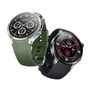 OnePlus Watch 3 - 46mm, Black Titanium & Silver Stainless Steel, 16-Day Battery Life