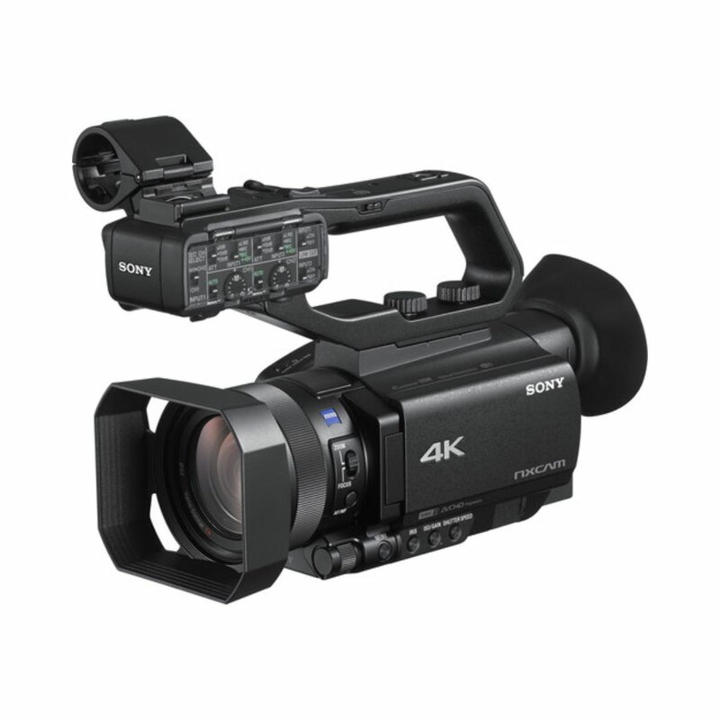 Sony HXR-NX80 4K NXCAM With HDR & Fast Hybrid AF by Sony
