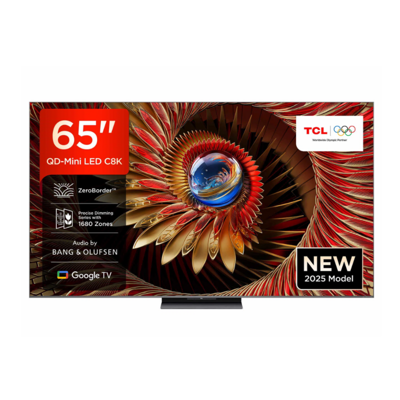 TCL 65 Inch 4K QLED Smart TV Google TV – 65C8K by TCL