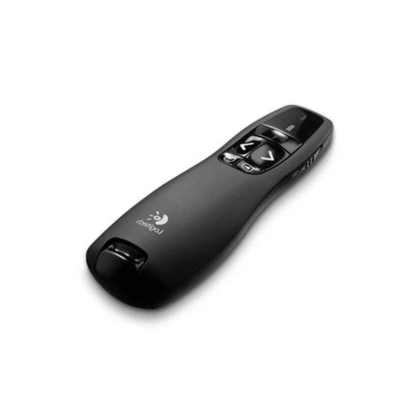 Logitech R400 Wireless Presenter – Laser Pointer, 15m Range, Ergonomic Design by Logitech
