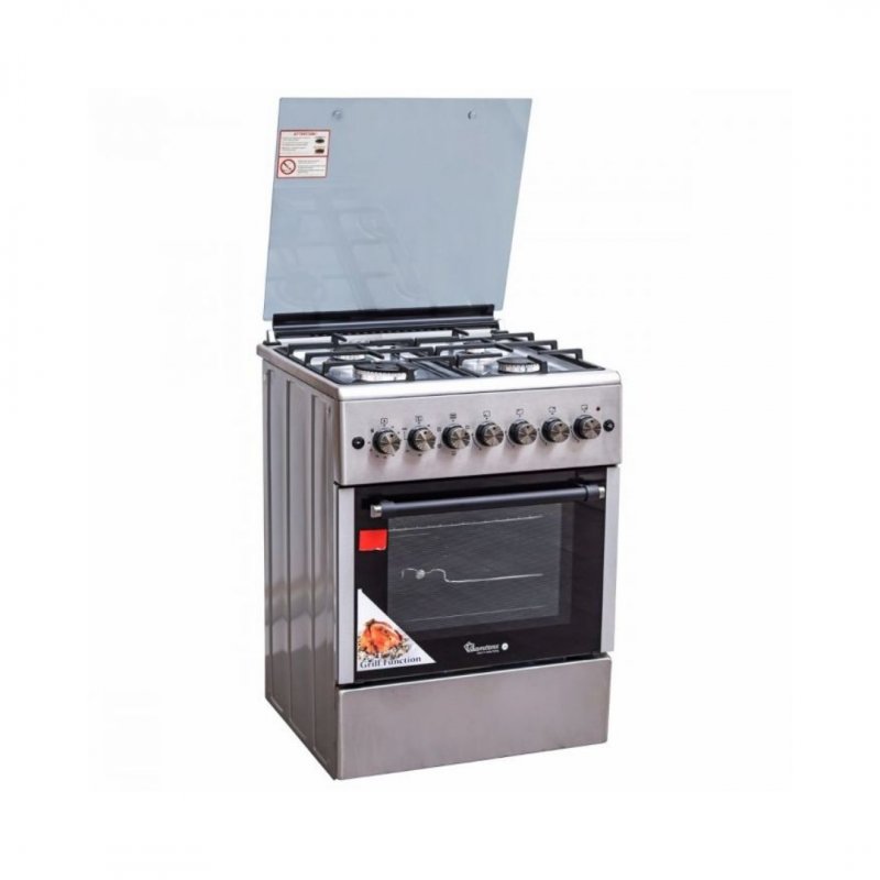 RAMTONS 4GAS+ELECTRIC OVEN 60X60 STAINLESS STEEL COOKER- RF/492 by Ramtons — view 2