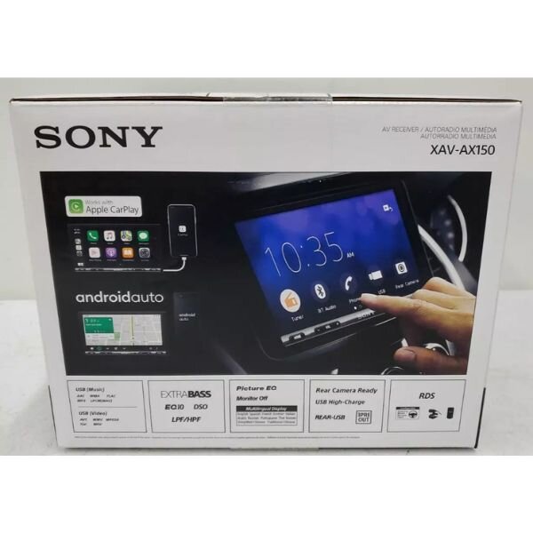 Sony XAV-1500 – 6.95-Inch Touchscreen, Apple CarPlay, Android Auto, Bluetooth by Sony — view 2