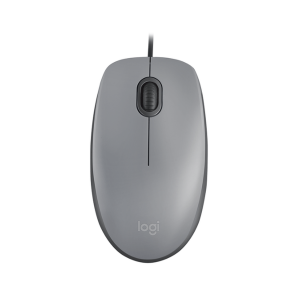 Logitech USB Silent Mouse M110S - Mid Grey