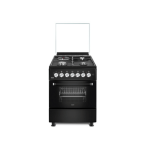 MIKA Standing Cooker 58cm X 58cm Matt Black MST58U31E3BLEM