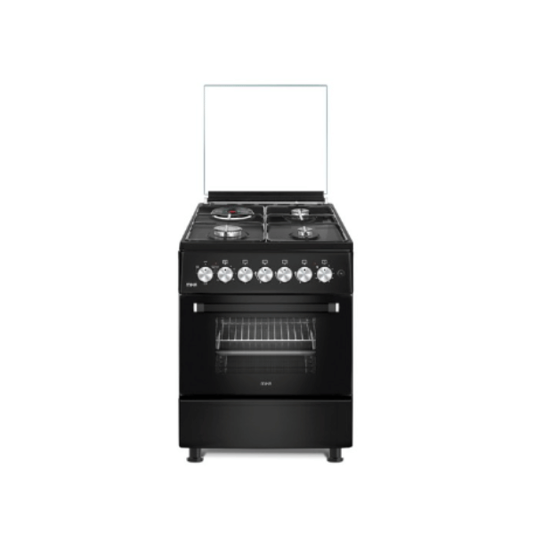 MIKA Standing Cooker 58cm X 58cm Matt Black MST58U31E3BLEM by Mika