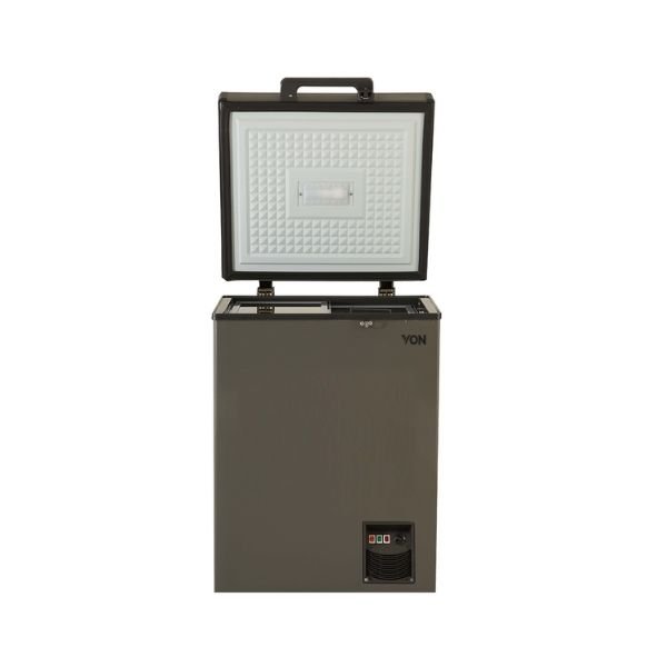 Von VAFC-12DUS Showcase Freezer - Grey by Other