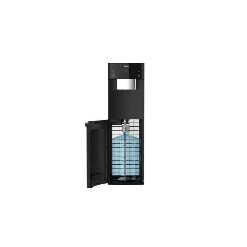 MIKA MWDB2903BL Water Dispenser, Floor Standing, With Sensor Taps & Foot Pedal, Botttom Load, Black by Mika — view 2