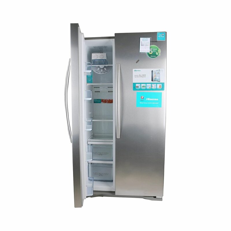 Hisense  RC-74WS4IB 440L Side-by-side Refrigerator by Hisense — view 3