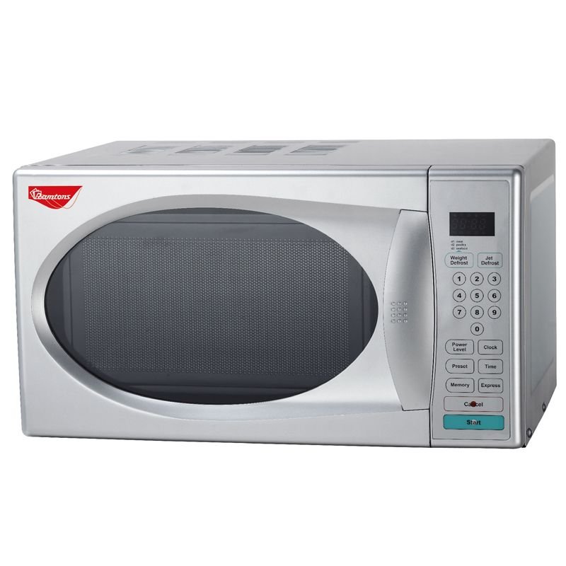Ramtons 20 LITERS MICROWAVE+GRILL SILVER- RM/238 by Ramtons