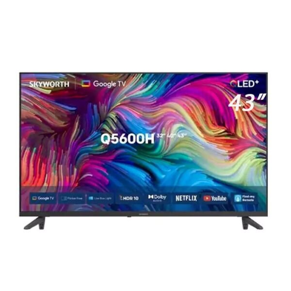 Skyworth 43 Inch 4K LED Smart Google TV – HDR Display 43G6500G by Skyworth