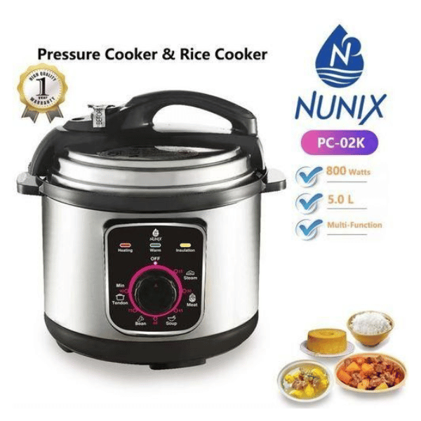Nunix PC-02k Electric Pressure Cooker by Other